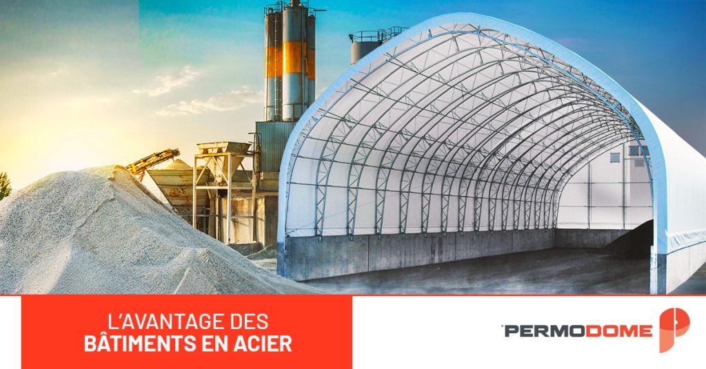 Avantages des bâtiments en acier, projets industriels, installation rapide, solutions économiques, membrane flexible, construction durable.