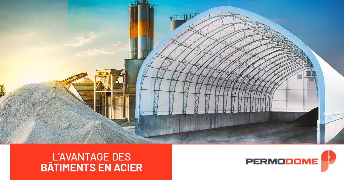 Avantages des bâtiments en acier, projets industriels, installation rapide, solutions économiques, membrane flexible, construction durable.