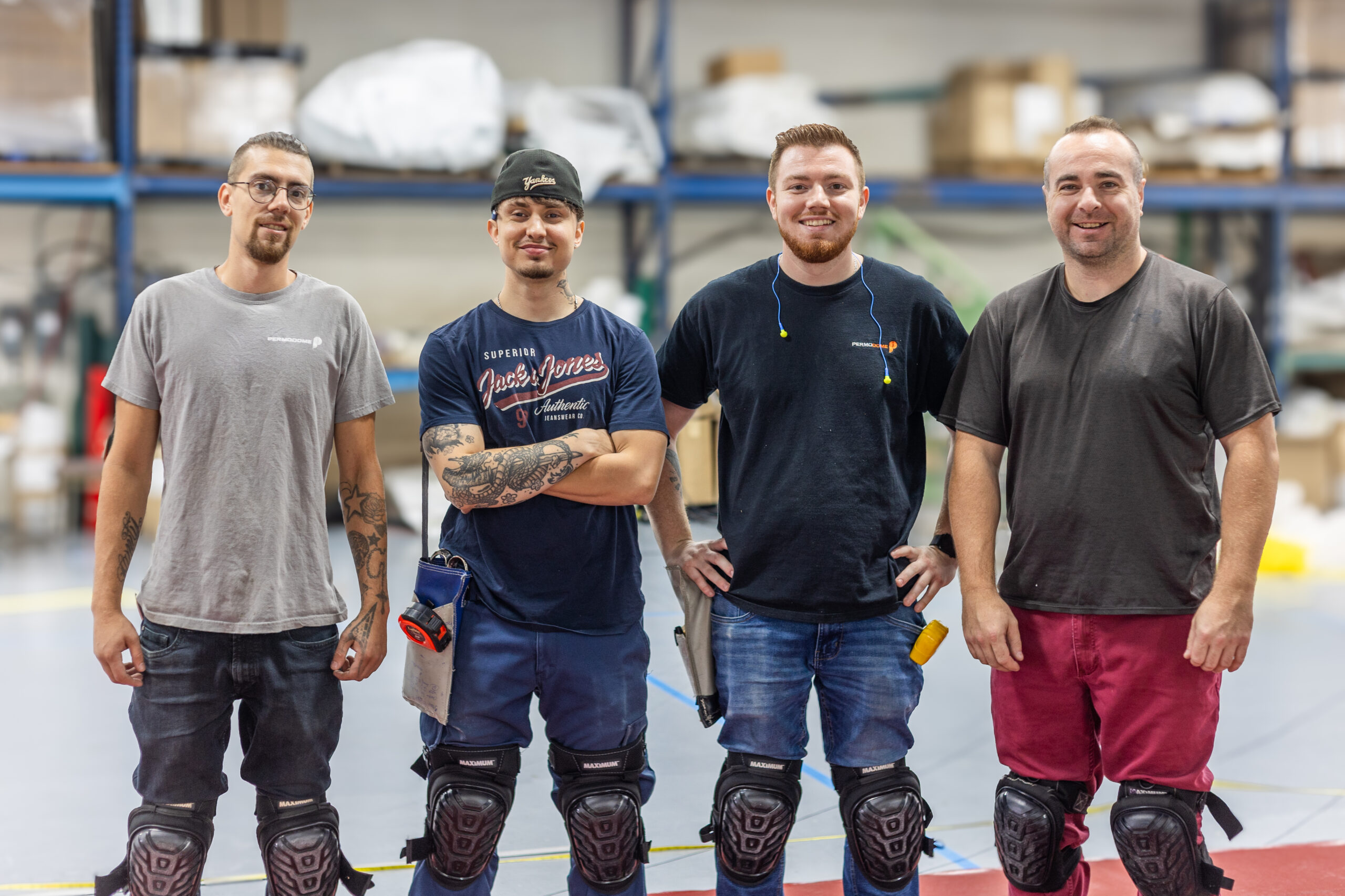 Employés de la toile