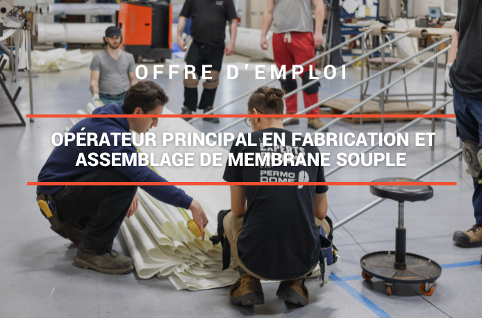 Opérateur principal en fabrication et assemblage de membrane souple