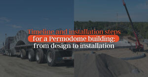 Permodome building installation timeline and steps: from design to installation