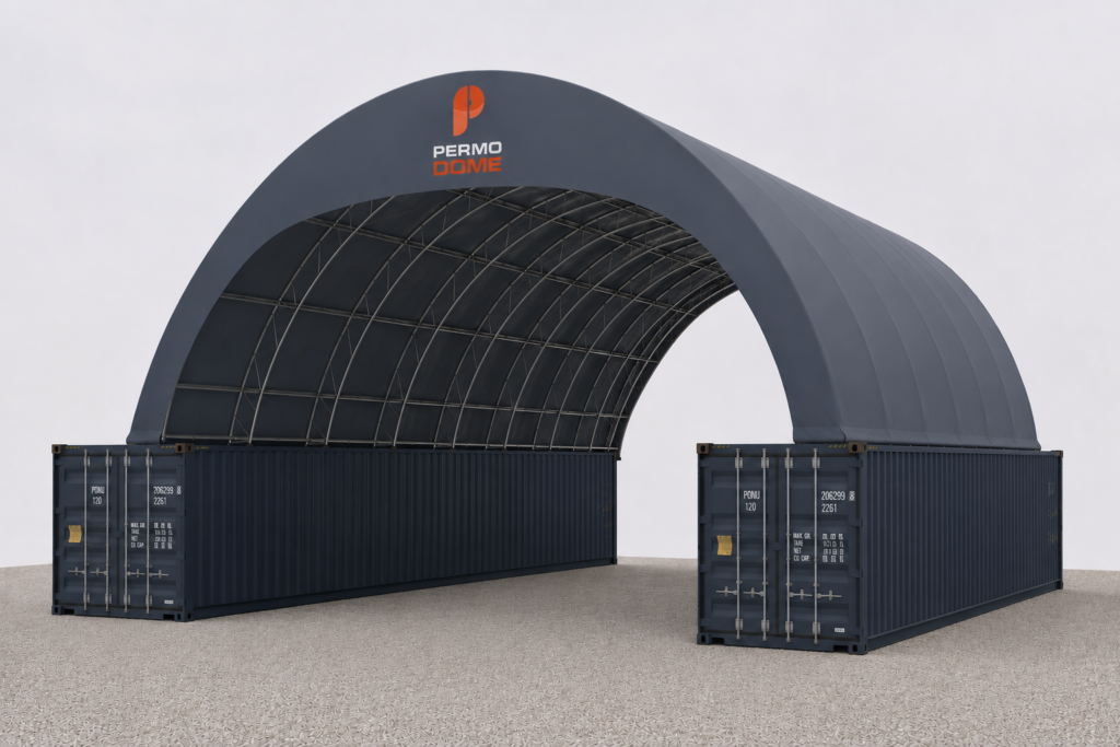 Fondation sur conteneurs